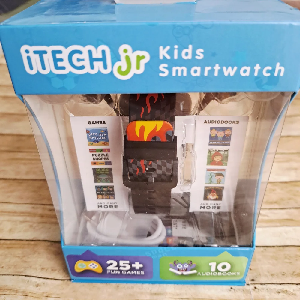 I Tech Jr. B Fire Kids Smartwatch - Black